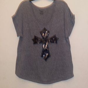 Lane Bryant Cross top, size 14/16